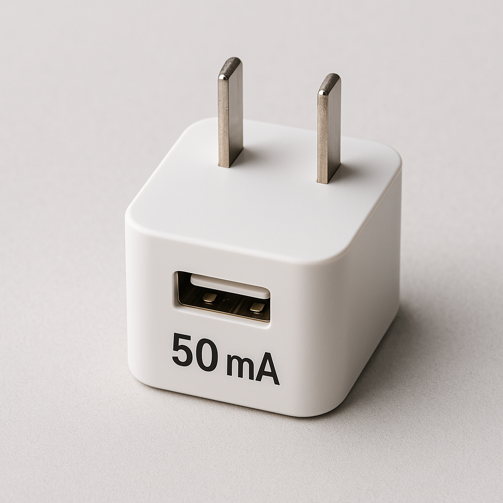 charger usb 50ma