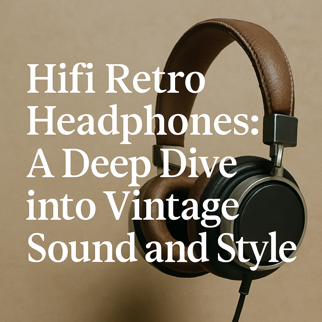 hifi retro headphones